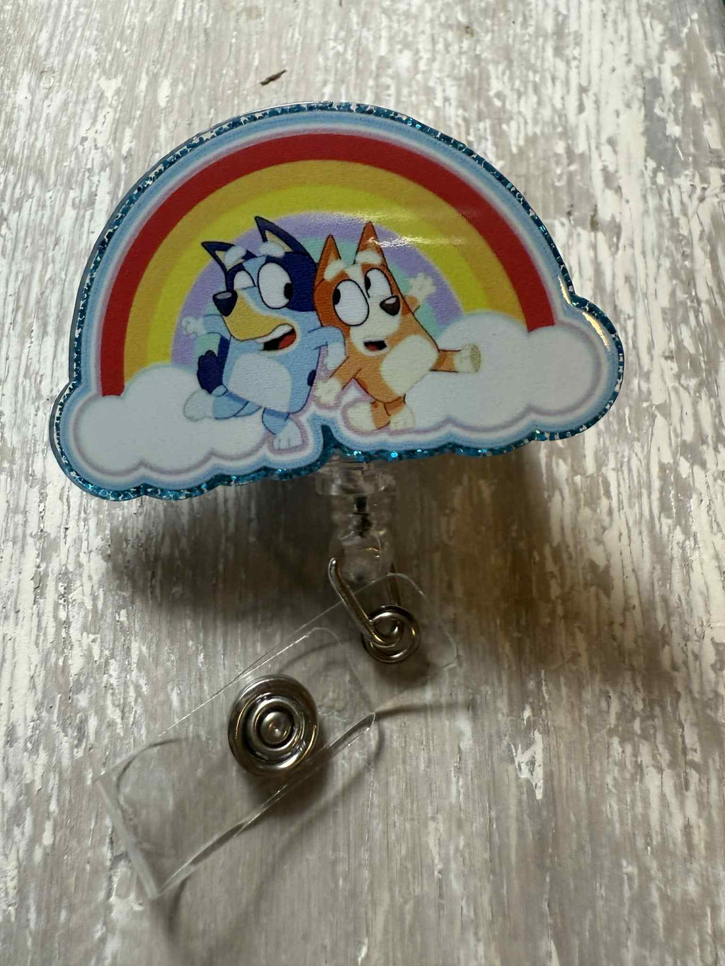 Badge Reel Rainbow