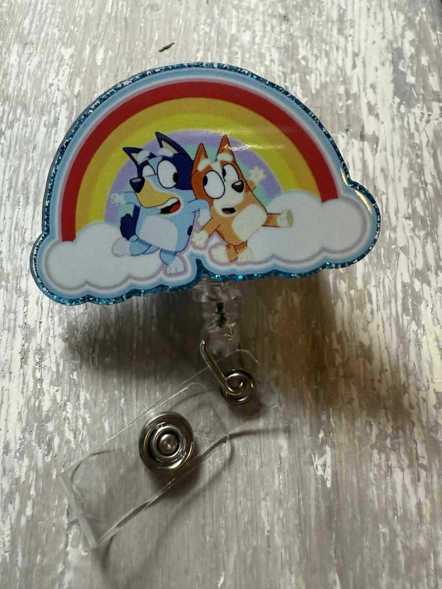 Badge Reel Rainbow