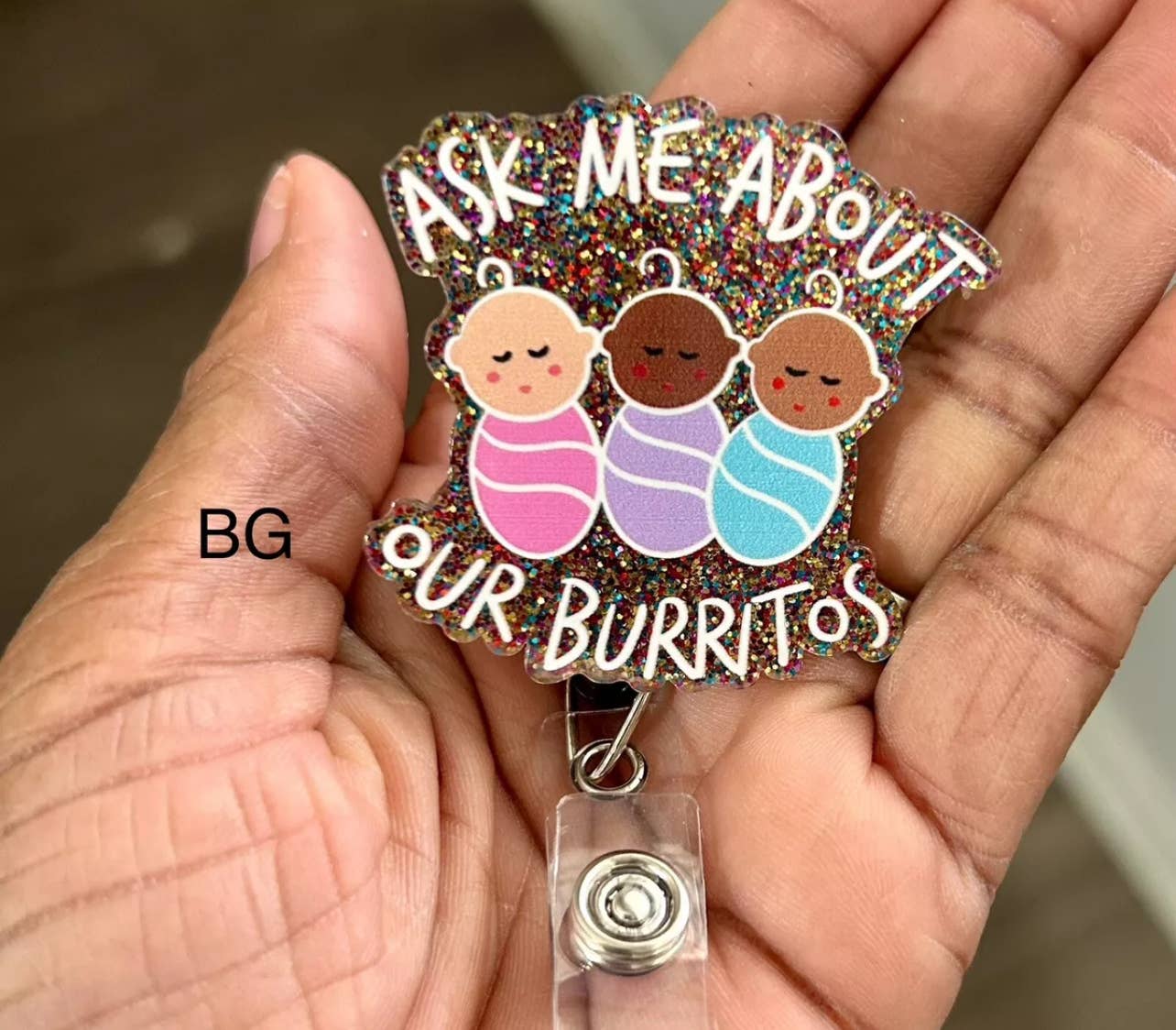 ID Badge Reels, Nurse, Medical,Office, Teacher,Tech,VARIETY: Heart nurse