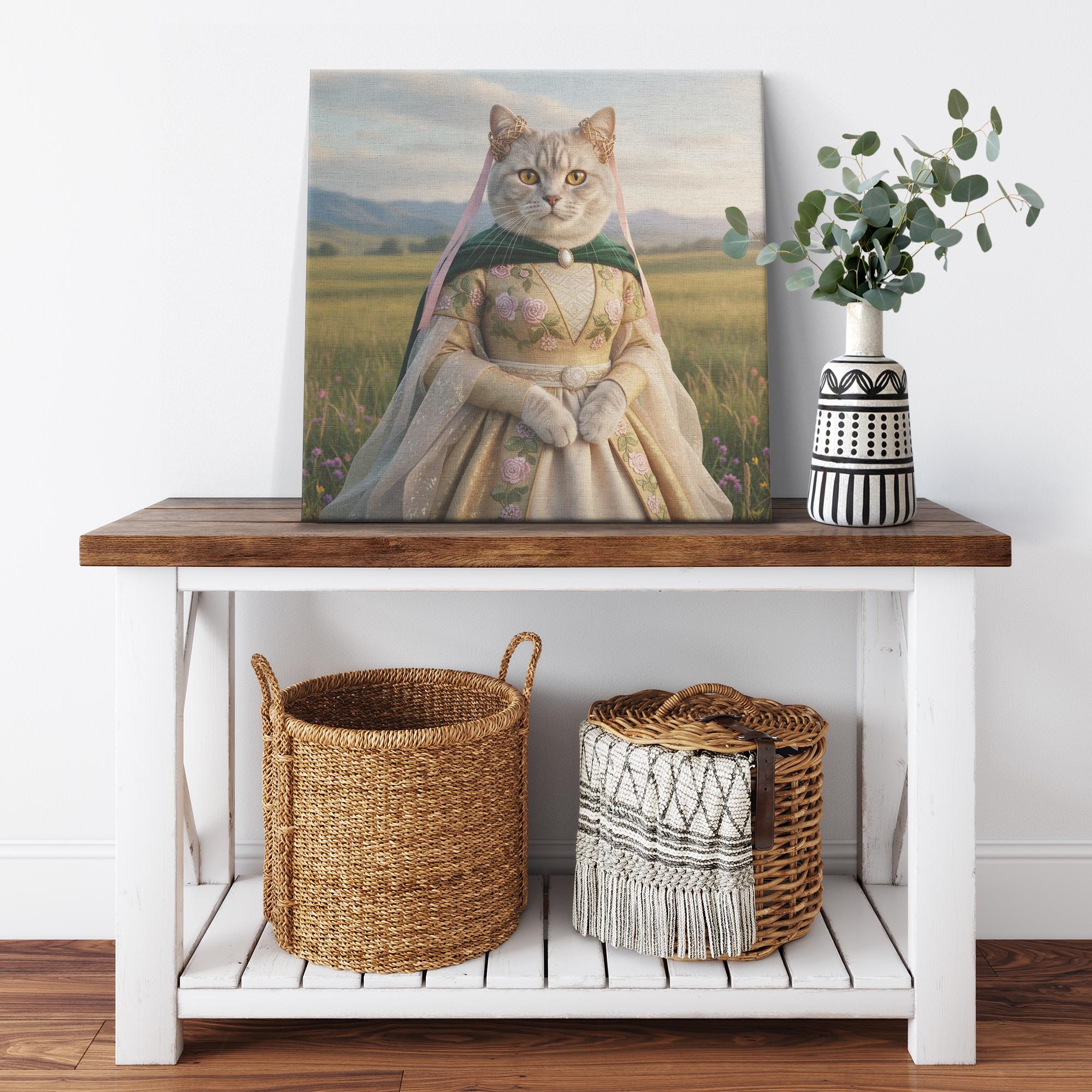 Custom Padme Star Wars Pet Portrait