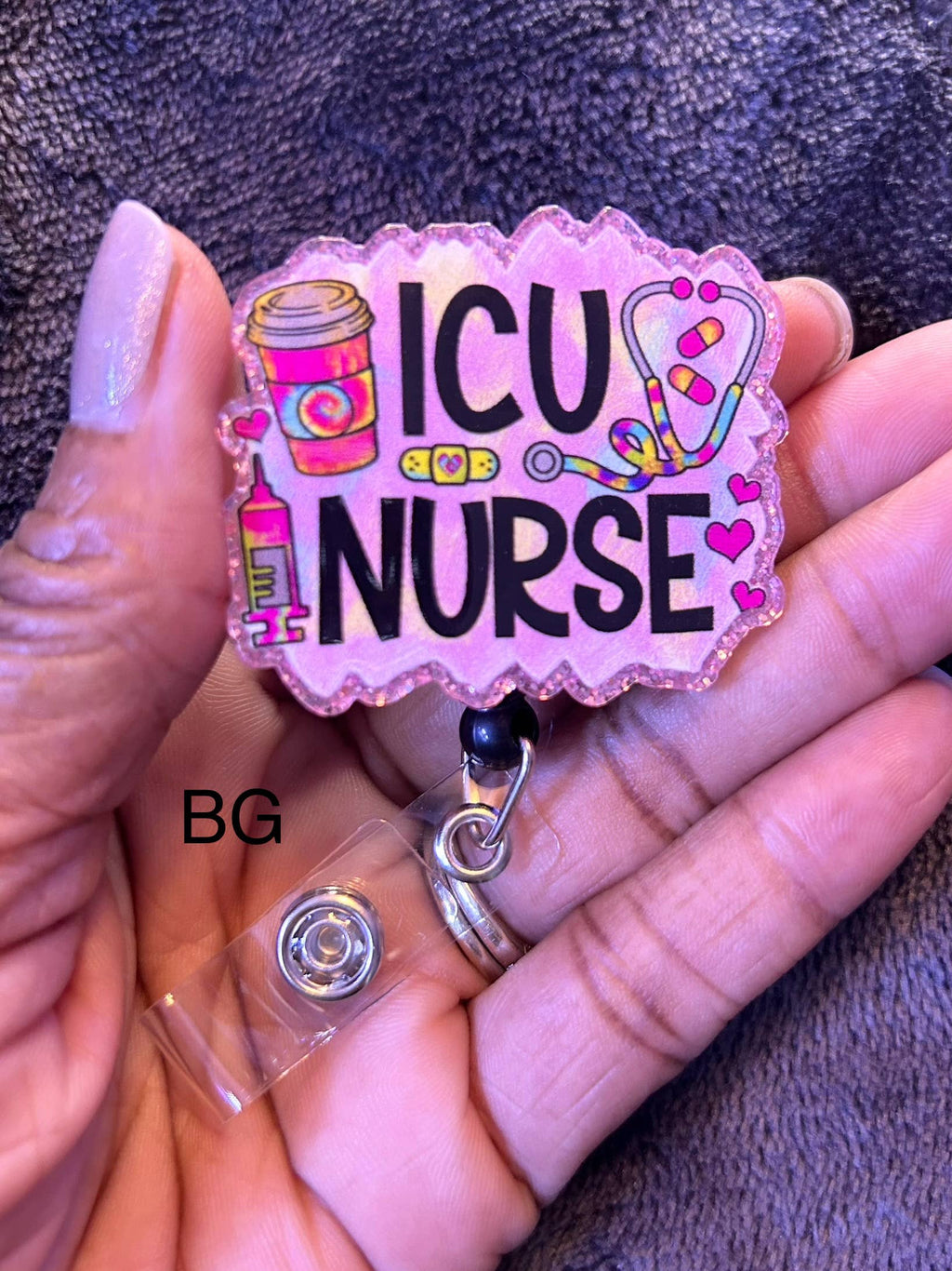 ID Badge Reels, Nurse, Medical,Office, Teacher,Tech,VARIETY: RN