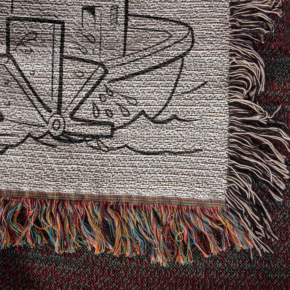 Steamboat Willie, Heirloom Woven Throw Blanket