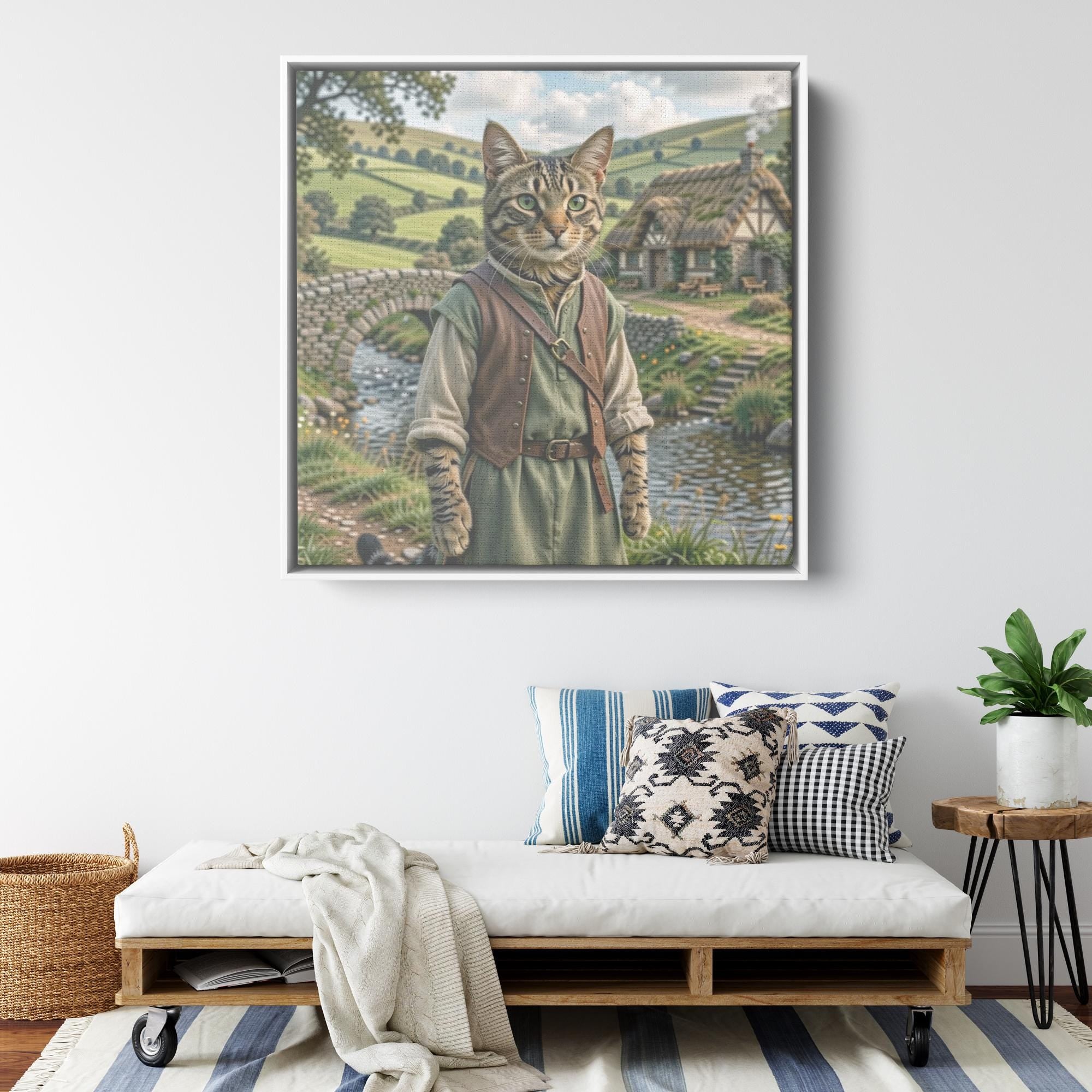 Adventurer Pet Portrait, Movie Replica Fan Art