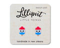 Rocket Pop Earrings // Fourth of July // July 4th