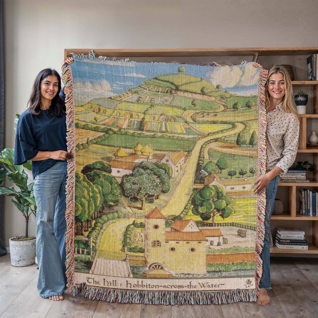 Hobbit Hill Heirloom Woven Throw Blanket
