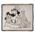 Steamboat Willie, Heirloom Woven Throw Blanket