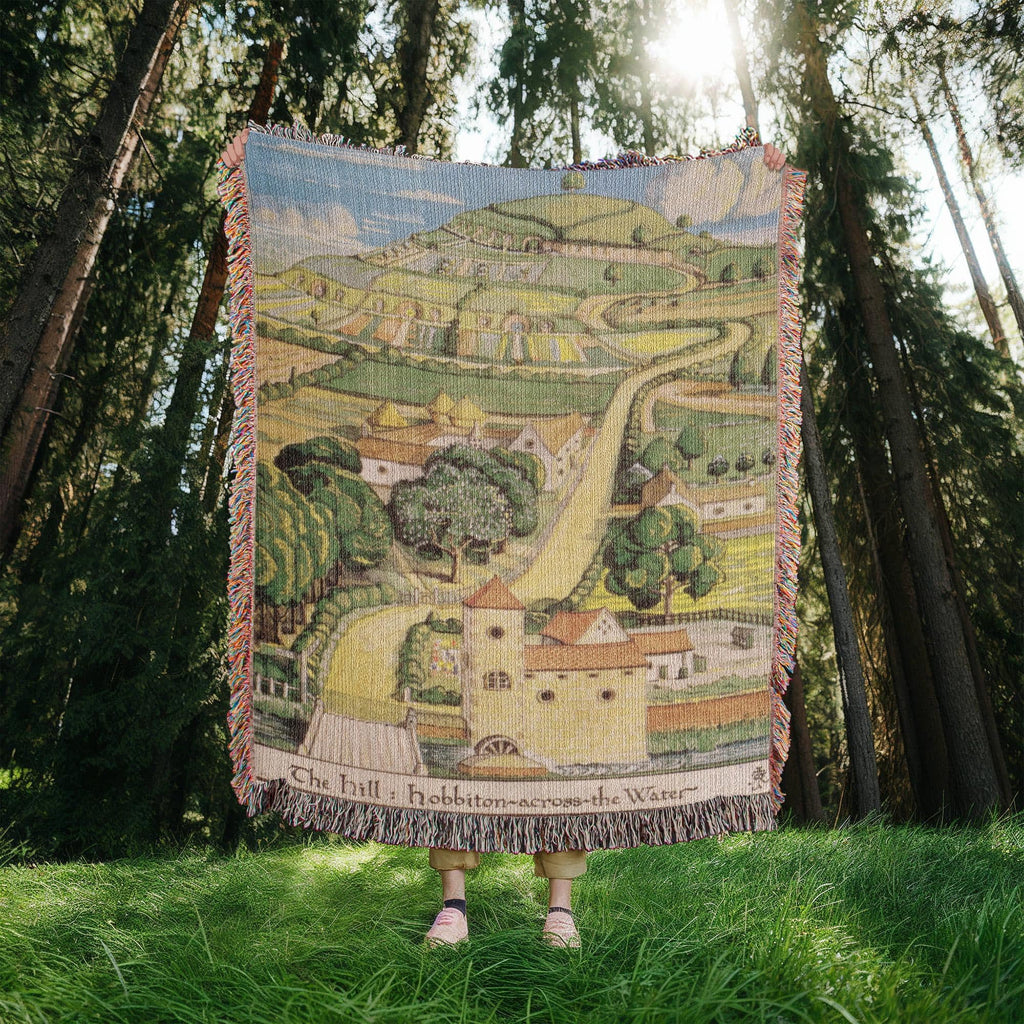 Hobbit Hill Heirloom Woven Throw Blanket