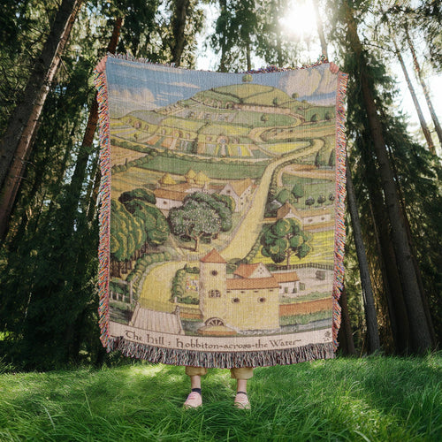 Hobbit Hill Heirloom Woven Throw Blanket