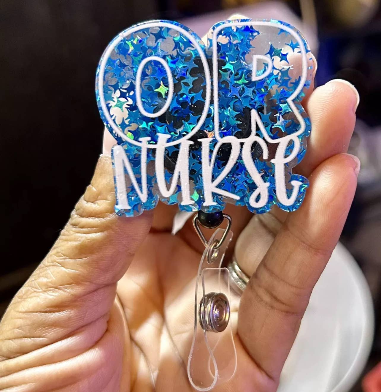 ID Badge Reels, Nurse, Medical,Office, Teacher,Tech,VARIETY: Teacher