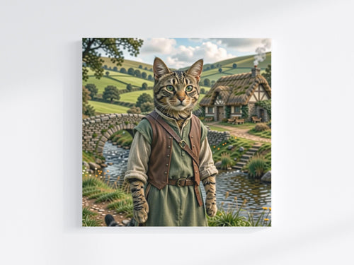 Adventurer Pet Portrait, Movie Replica Fan Art