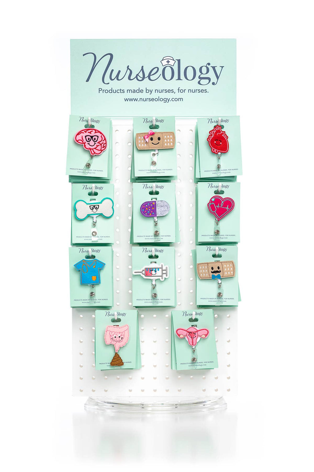 Anatomical Heart | Nurse Badge Reel Holder