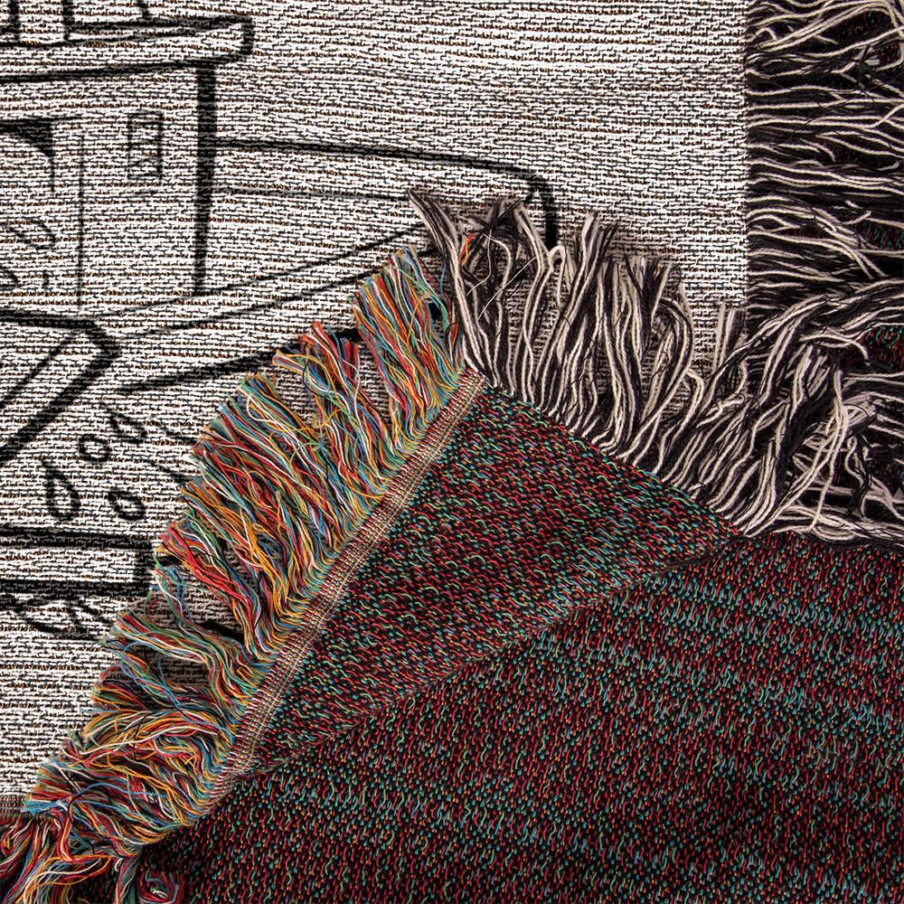 Steamboat Willie, Heirloom Woven Throw Blanket