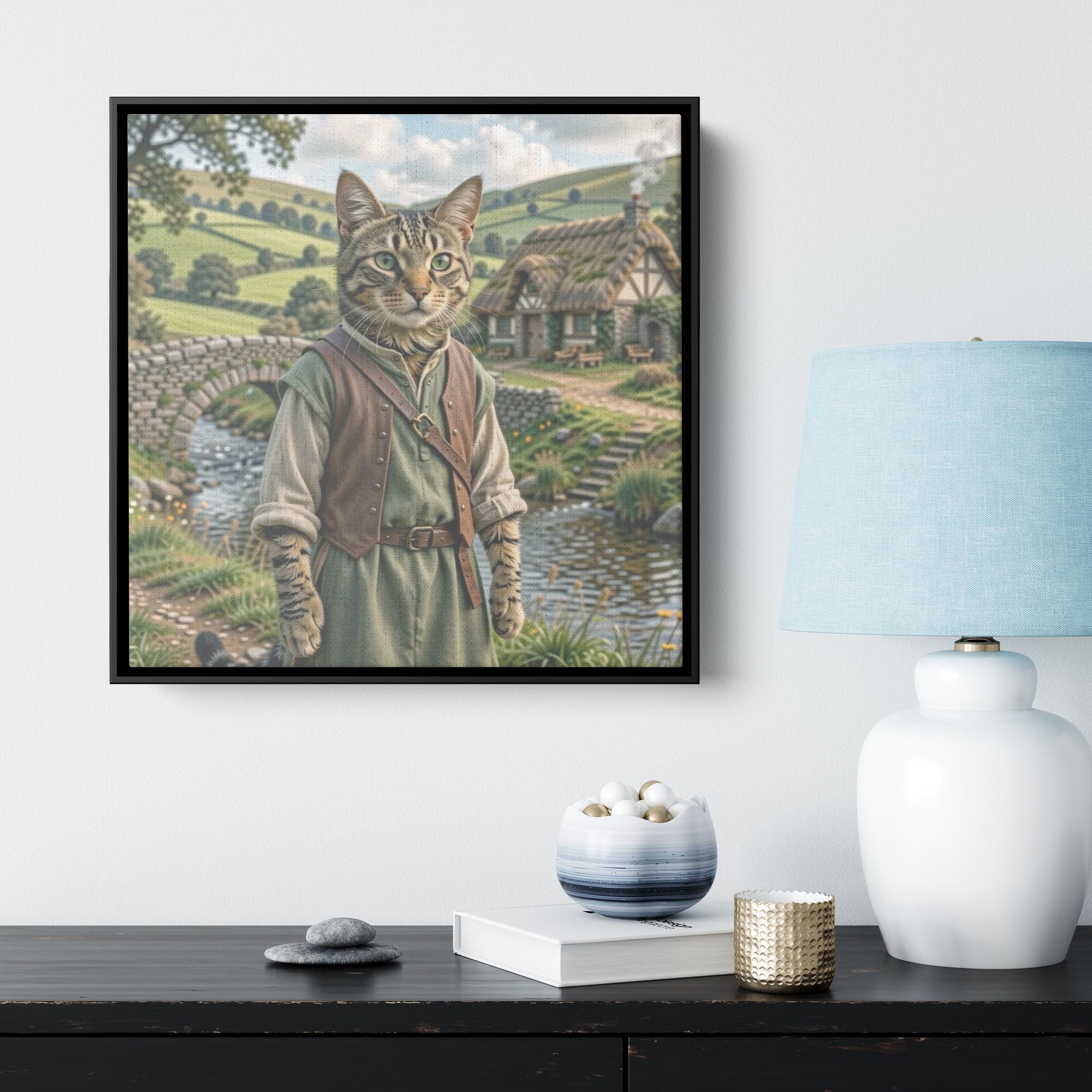 Adventurer Pet Portrait, Movie Replica Fan Art
