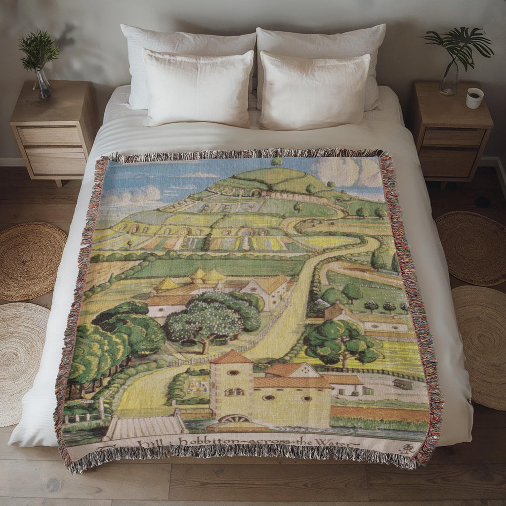 Hobbit Hill Heirloom Woven Throw Blanket