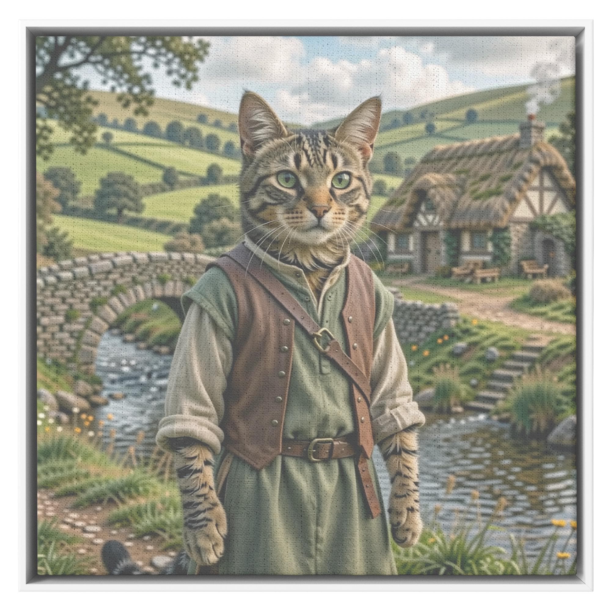 Adventurer Pet Portrait, Movie Replica Fan Art